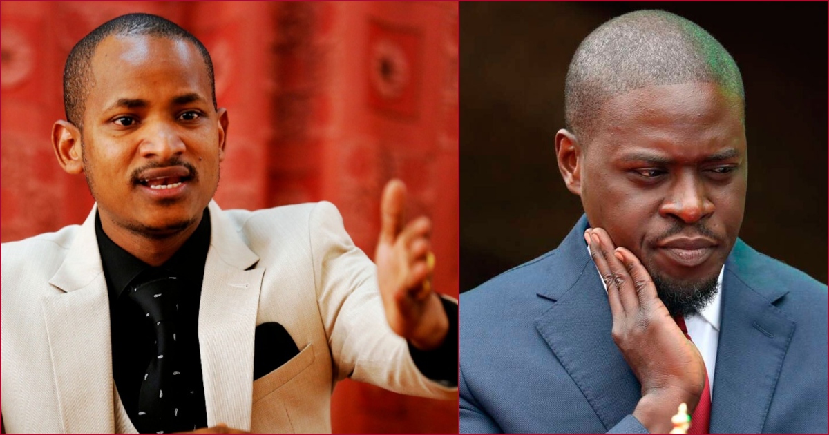 An unhappy Babu Owino lambasted Nairobi governor Johnson Sakaja for ranking low among his colleagues in the CoG.